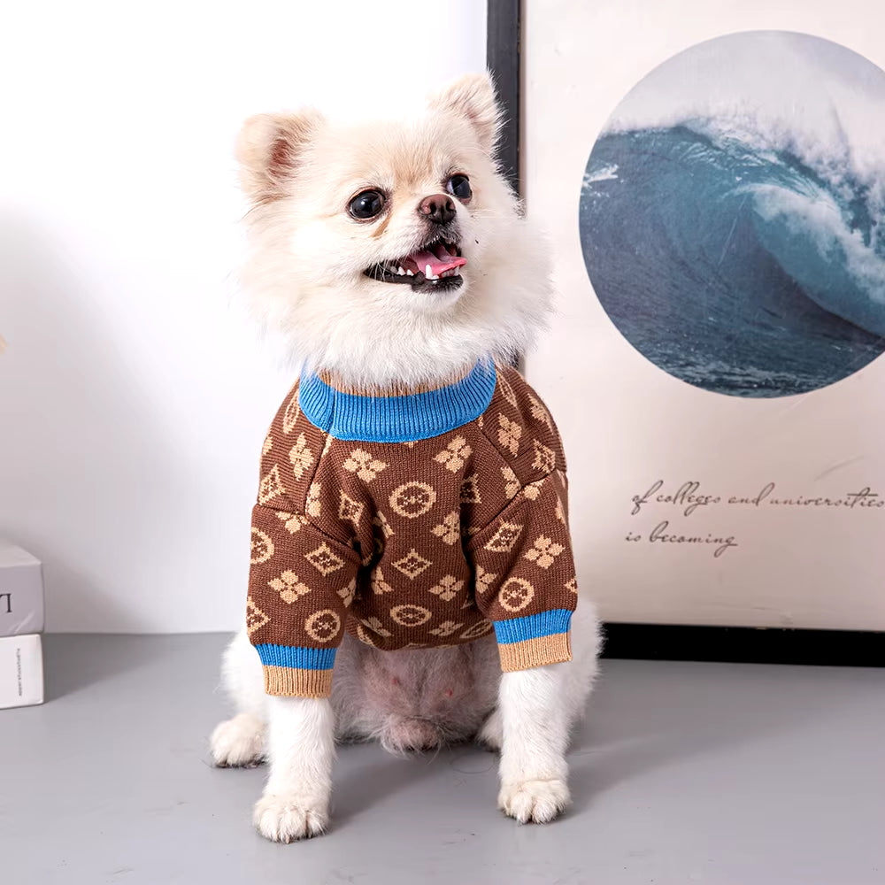 New Autumn and Winter Fashion Warm Pet Sweater Dachshund Chihuahua Small and Medium Dog Clothes